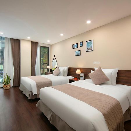 Hb Serviced Apartment - Lac Long Quan هانوي المظهر الخارجي الصورة