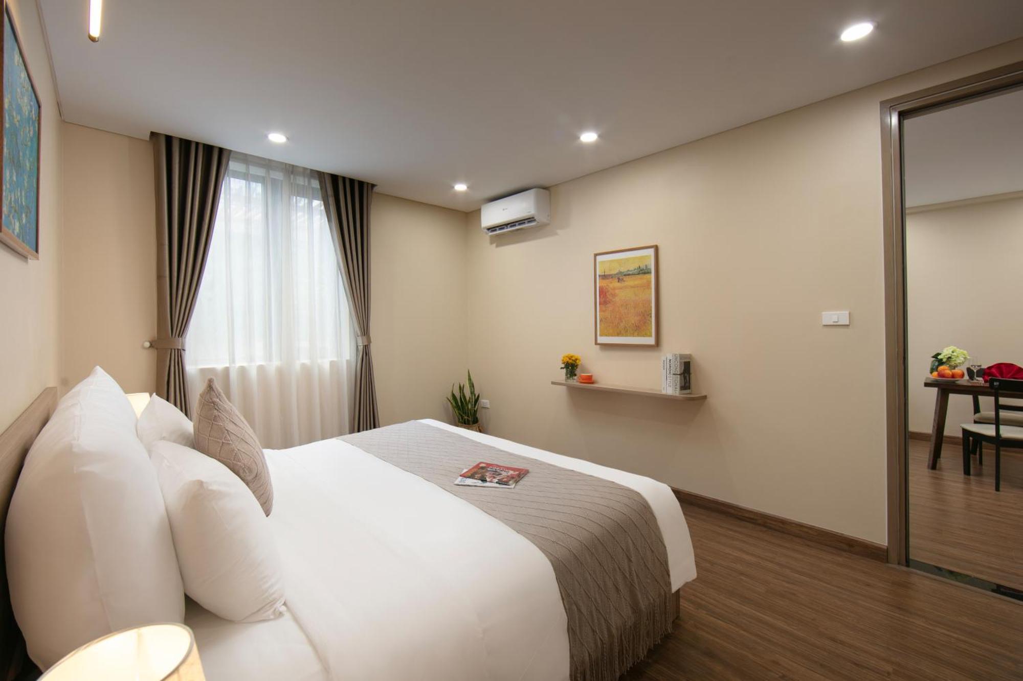 Hb Serviced Apartment - Lac Long Quan هانوي المظهر الخارجي الصورة