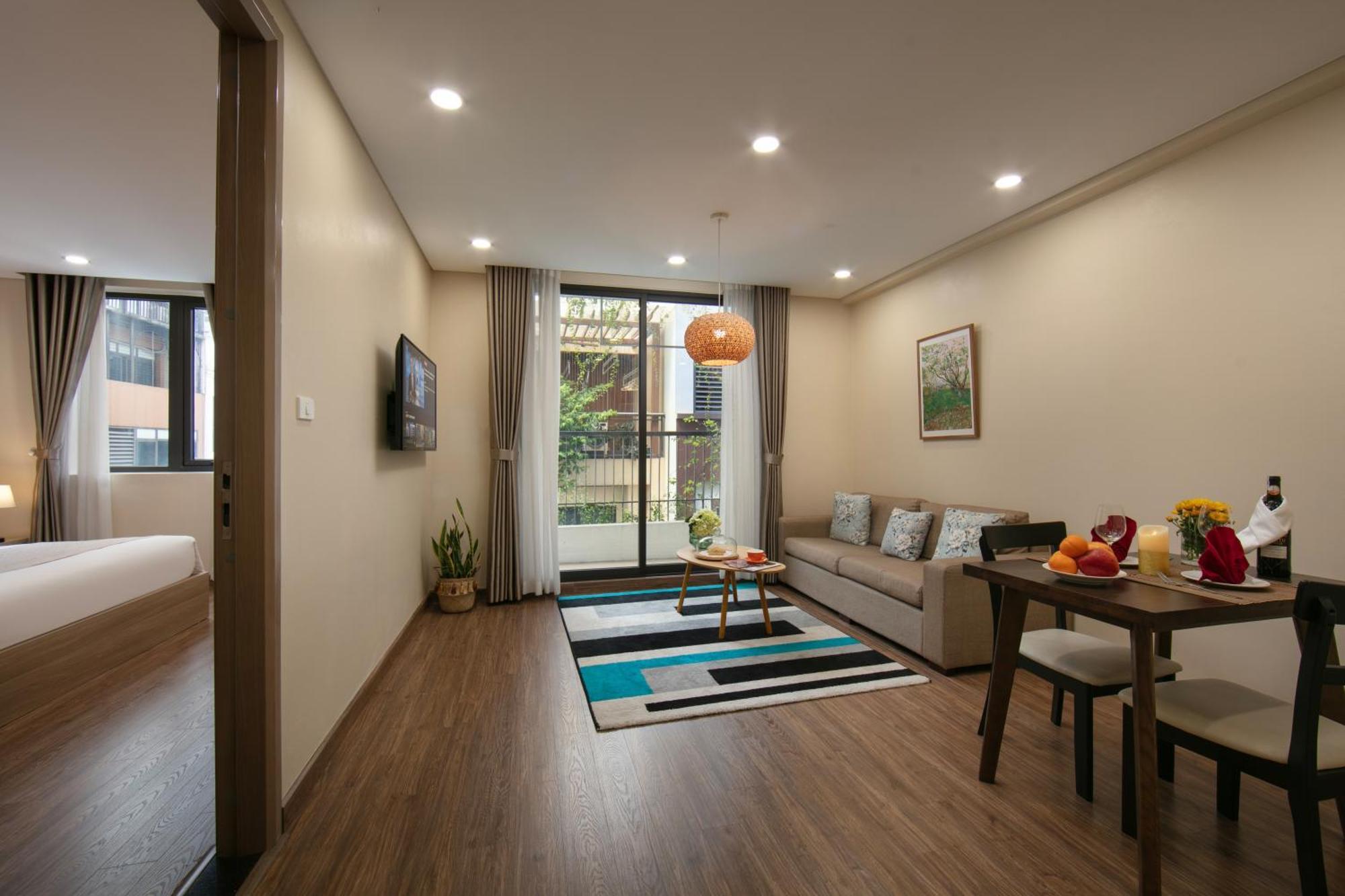 Hb Serviced Apartment - Lac Long Quan هانوي المظهر الخارجي الصورة