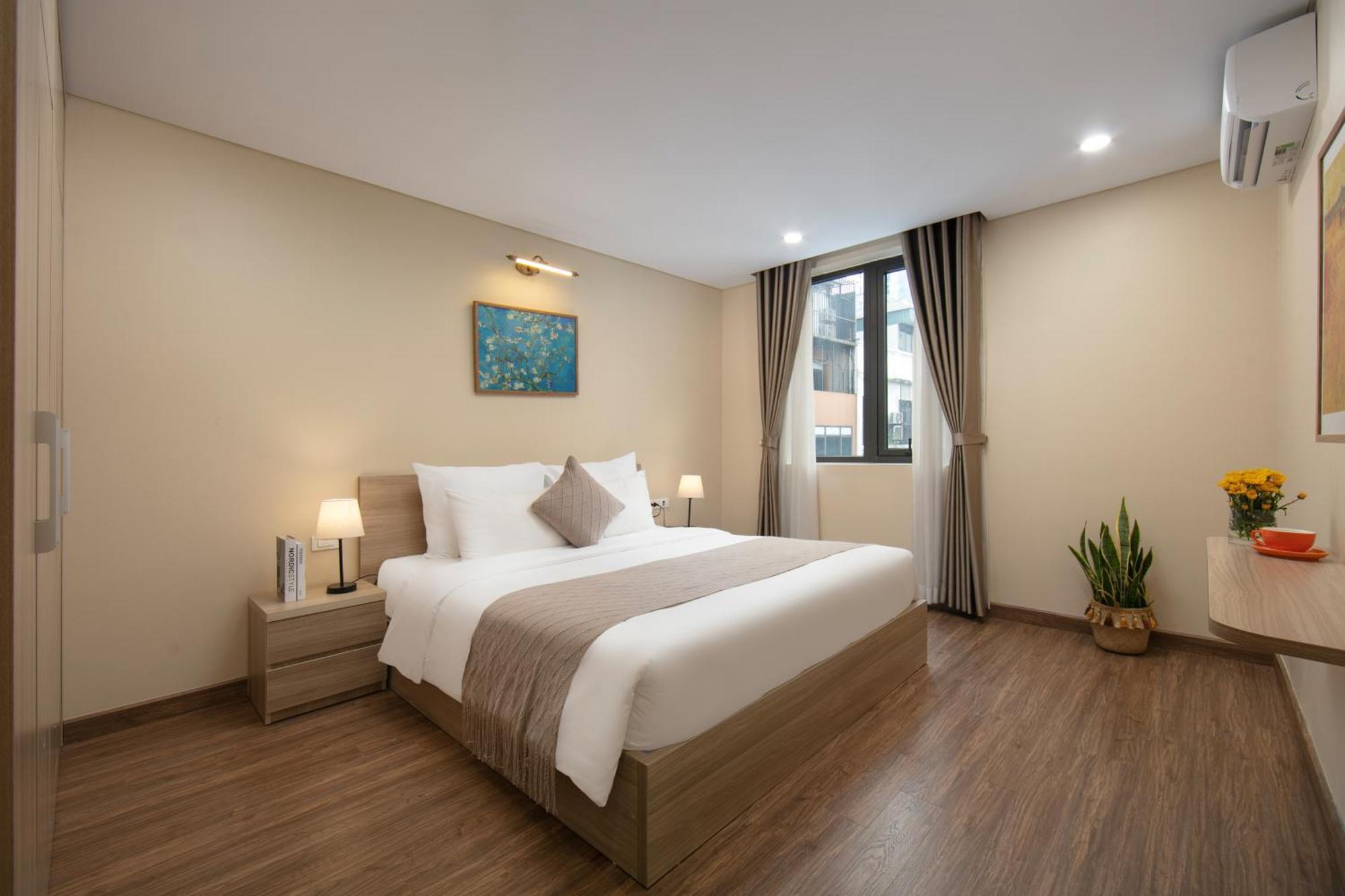 Hb Serviced Apartment - Lac Long Quan هانوي المظهر الخارجي الصورة