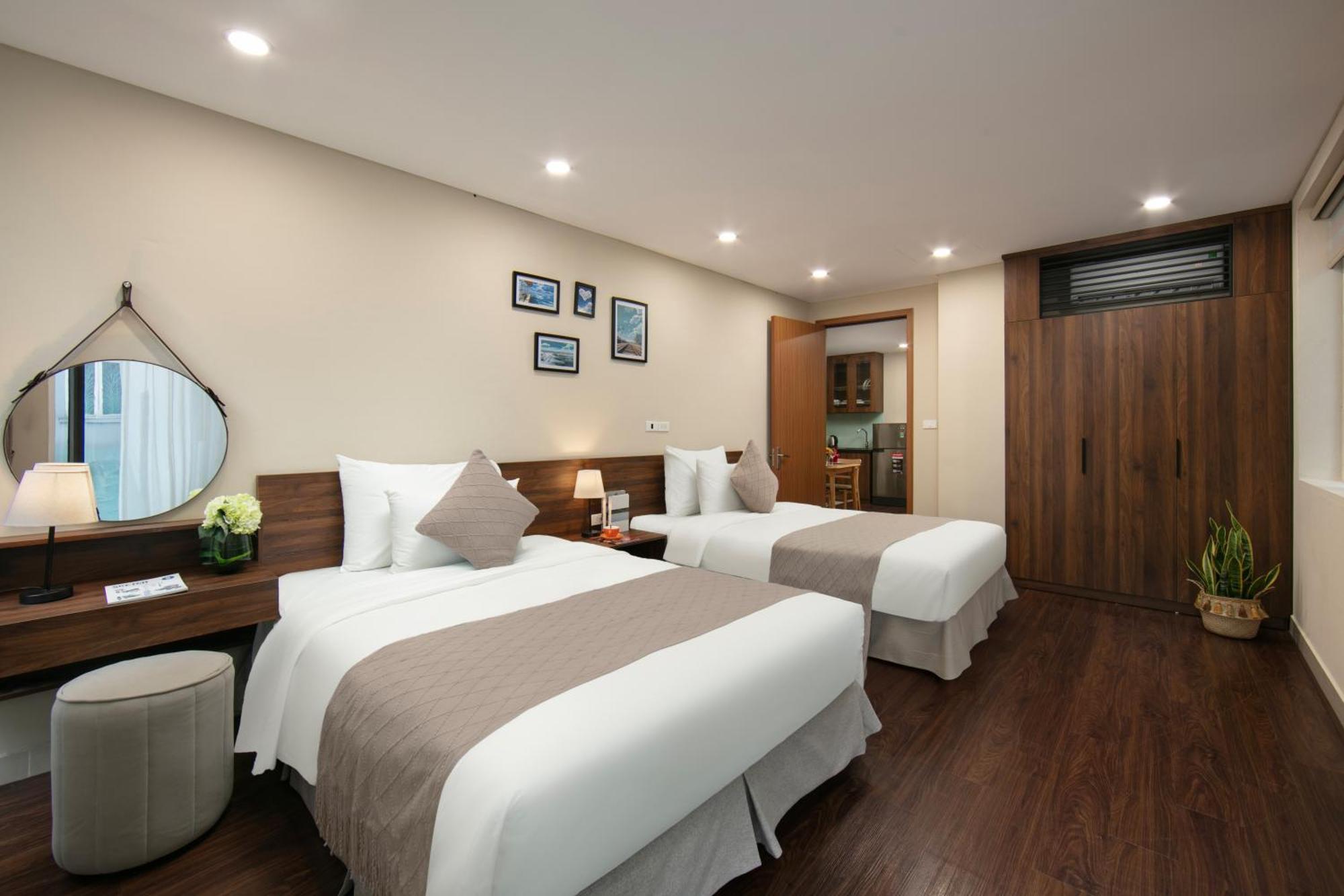 Hb Serviced Apartment - Lac Long Quan هانوي المظهر الخارجي الصورة
