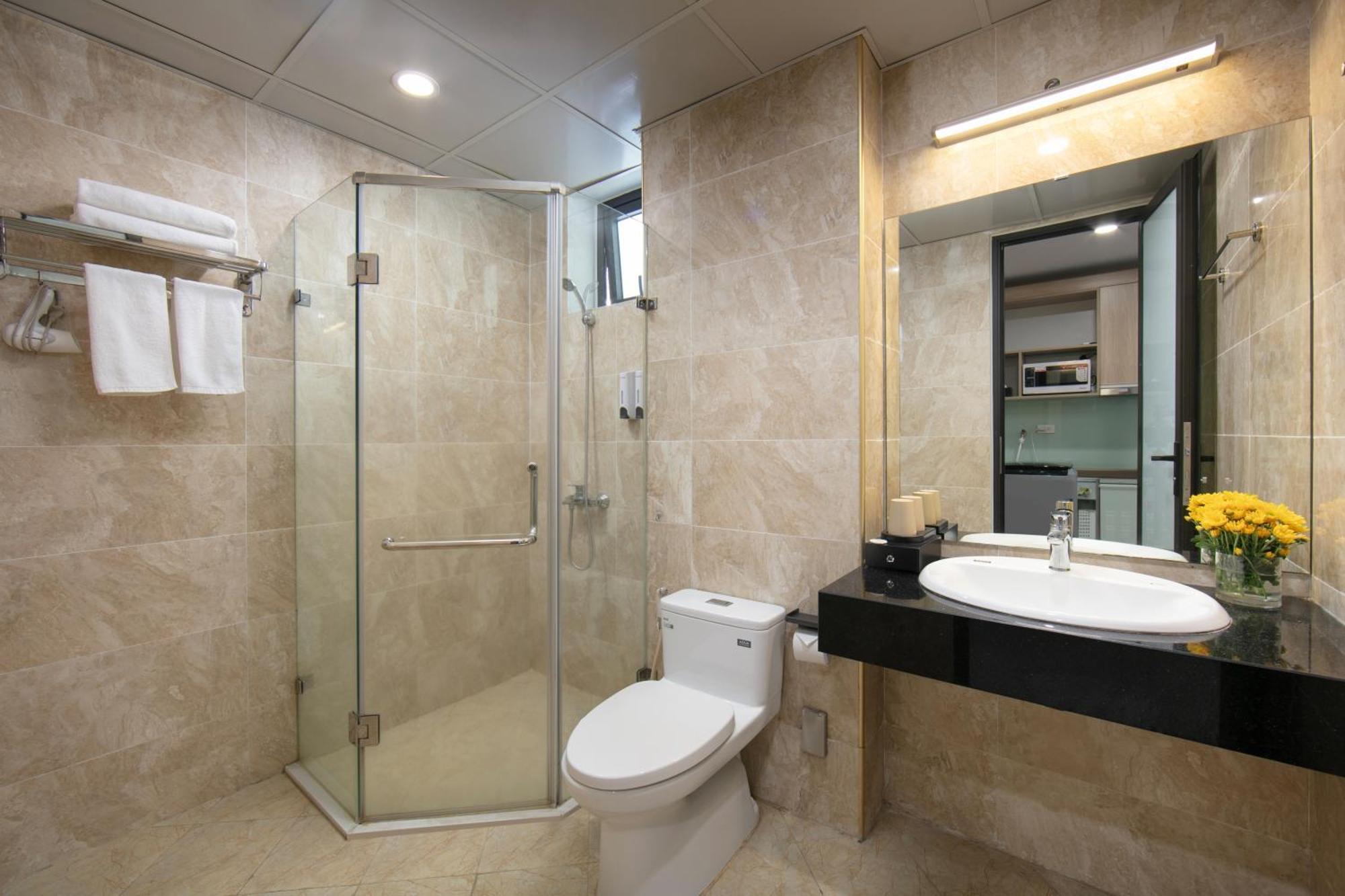 Hb Serviced Apartment - Lac Long Quan هانوي المظهر الخارجي الصورة