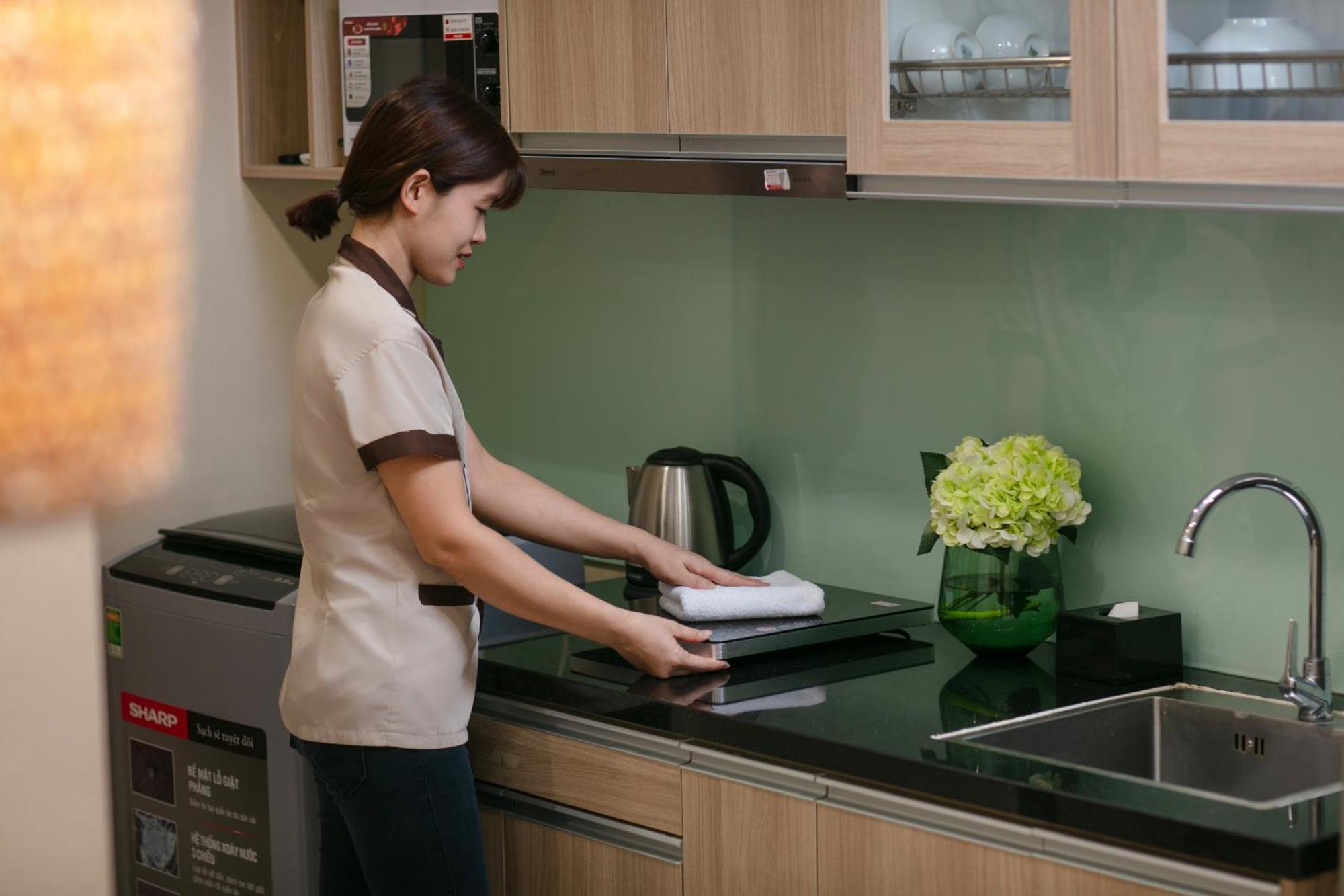 Hb Serviced Apartment - Lac Long Quan هانوي المظهر الخارجي الصورة